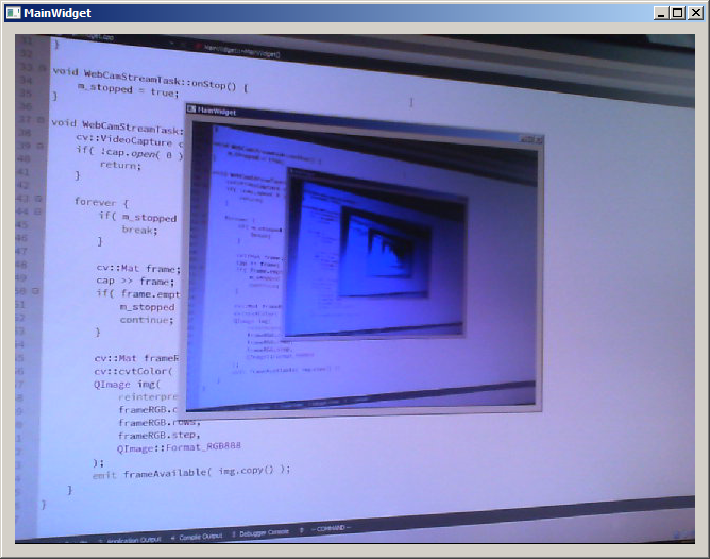 opencv-web-cam-demo-app